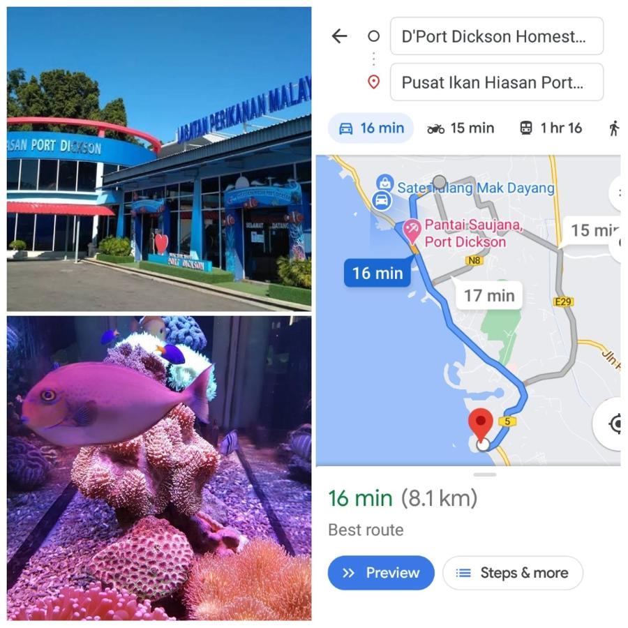 D'Port Dicksonmuslimonly Homestay Kültér fotó