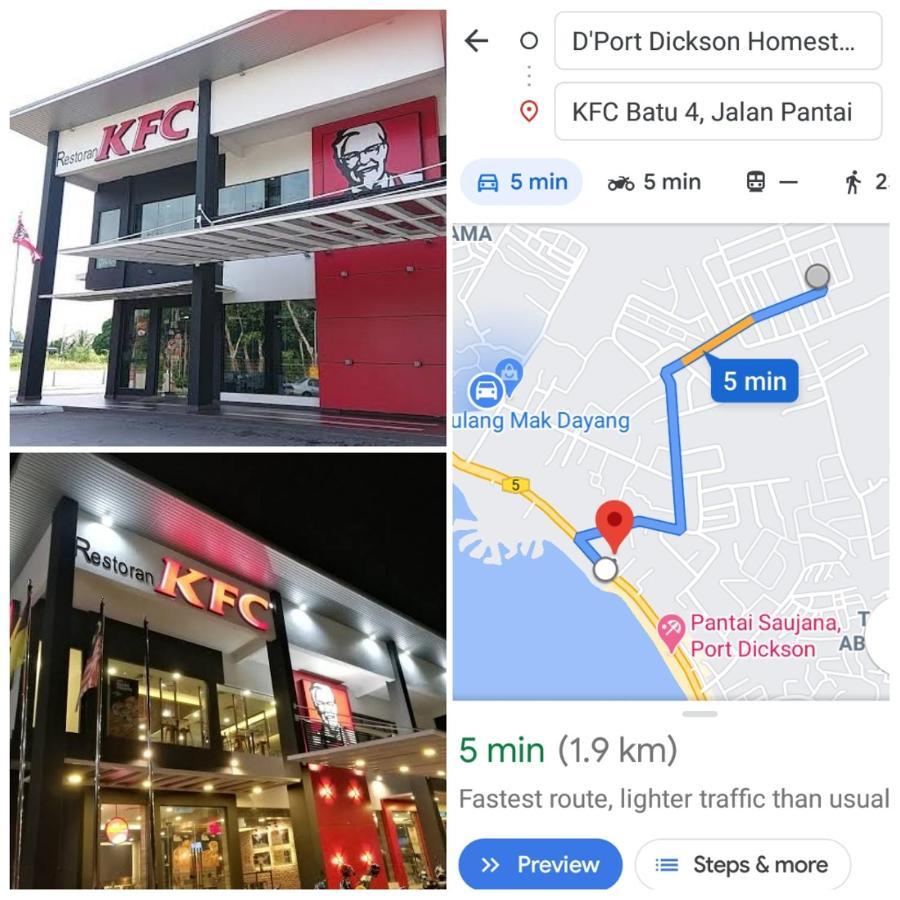 D'Port Dicksonmuslimonly Homestay Kültér fotó